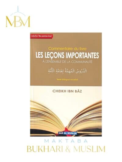 Commentaire du livre Les Lecons Importantes