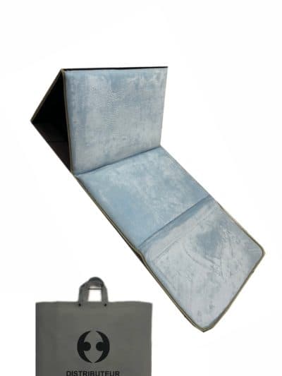 Tapis de prière avec dossier – BLEU CLAIR