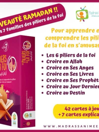 JEU DES 7 FAMILLES SUR LES PILIERS DE LA FOI