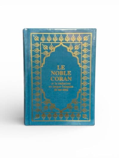 LE NOBLE CORAN BLEU – PETIT FORMAT ( ARABE/FRANCAIS )